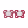Chicco Physio Forma Dual Soft Pacifier 16-36m 2 units Pink