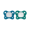 Chicco Physio Forma Dual Soft Sucette 16-36m 2 unités Bleu