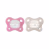 Chicco Physio Forma Dual Soft Pacifier 6-16m 2 units Pink