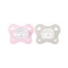 Chicco Physio Forma Dual Soft Sucette 2-6m 2 unités Rose