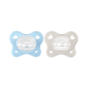 Chicco Physio Forma Dual Soft Chupete 2-6m 2 unidades Azul