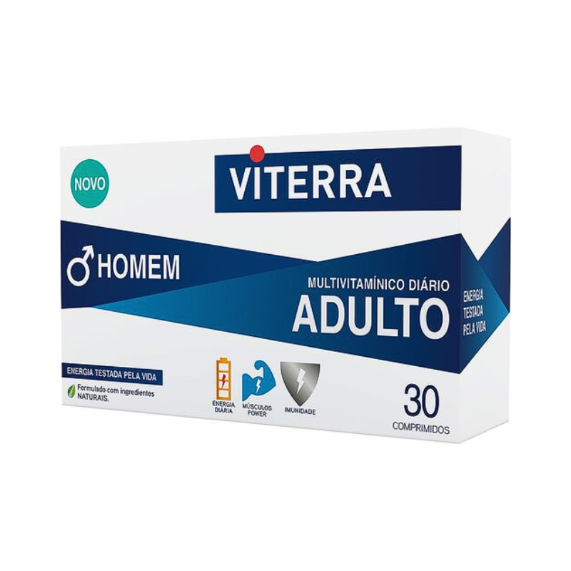 Viterra Homem 30 comprimidos