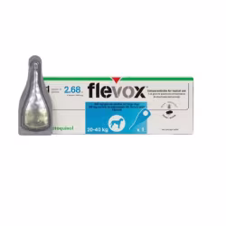 Flevox 268mg Chiens (20-40 kg) 1 pipette