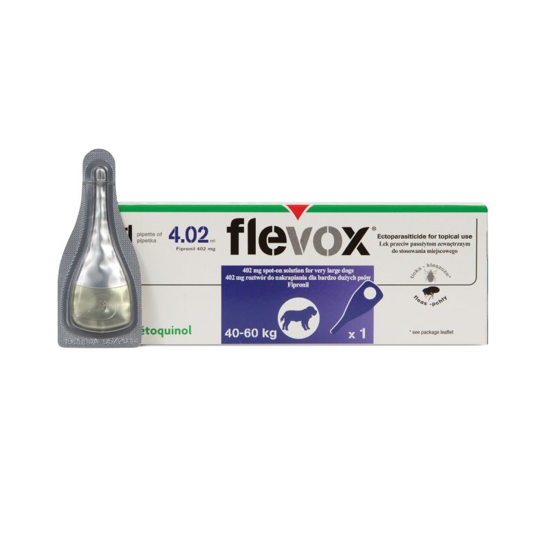 Flevox 402mg Dogs (40-60 kg) 1 pipette