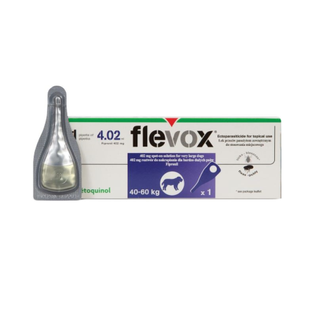 Flevox 402mg Dogs (40-60 kg) 1 pipette