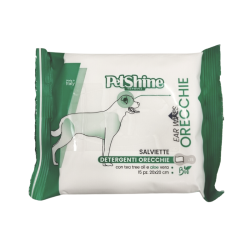 Petshine Ear Cleaning Wipes 15 units
