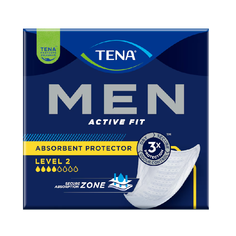 Tena Men Level 2 Absorbent Protector 20 units
