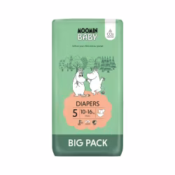 Moomin Baby T5 10-16kg 60 pañales