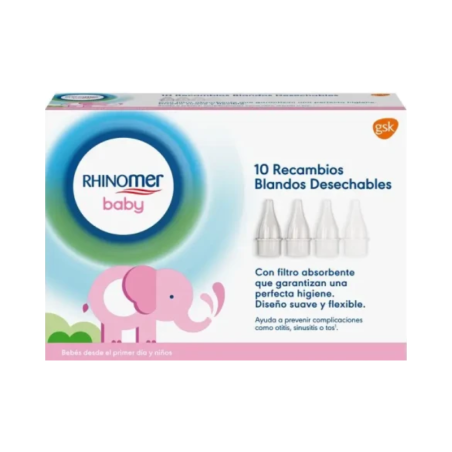 Rhinomer Baby Recharges Jetables Flexibles 10 unités