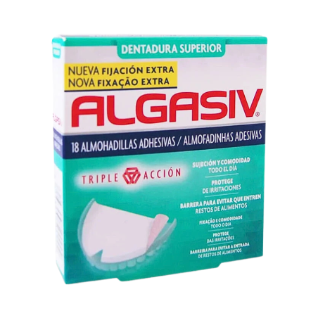 Algasiv Almohadillas Adhesivas Superior 18 unidades