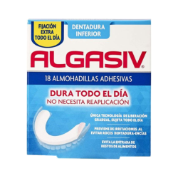 Algasiv Inferior Adhesive Pads 18 units