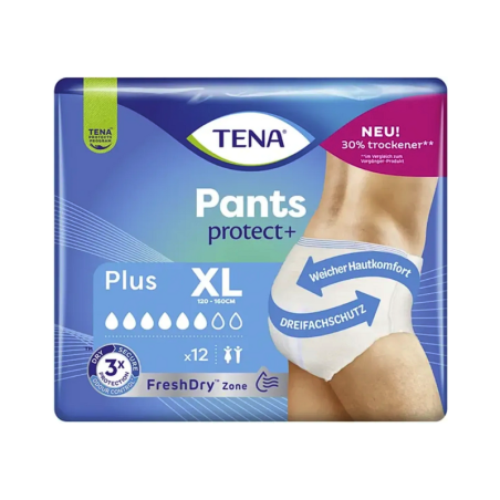 Tena Pants Protect+ Plus XL 12 unidades