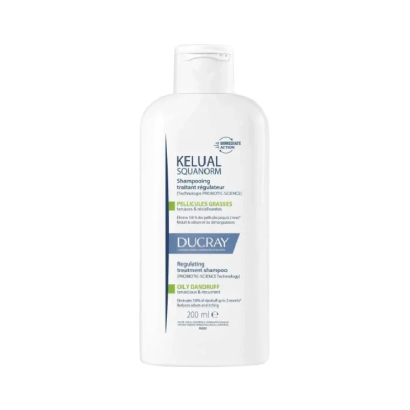 Ducray Kelual Squanorm Oily Dandruff Shampoo 200ml