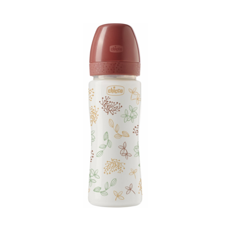 Chicco Biberão Perfect Easy Eco+ Fluxo Rápido 330ml Vermelho