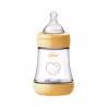 Chicco Perfect 5 Eco+ Biberon Débit Lent 0m+ 150ml Jaune