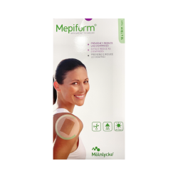 Mepiform Apósitos Silicona 10x18cm 5 unidades