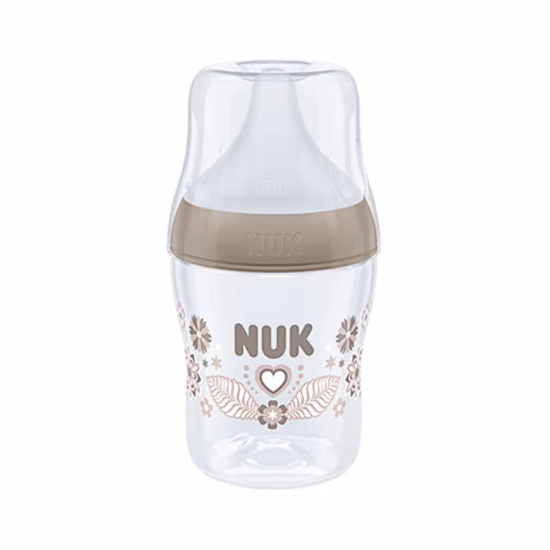 Nuk Perfect Match Biberão Silicone Corações 0m+ 150ml