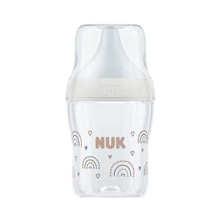 Nuk Perfect Match Silicone Baby Bottle Rainbows 0m+ 150ml