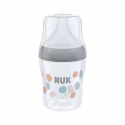 Nuk Perfect Match Biberón Silicona Gris 0m+ 150ml