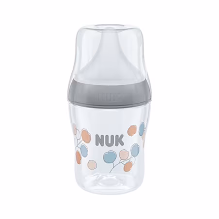 Nuk Perfect Match Biberão Silicone Cinza 0m+ 150ml
