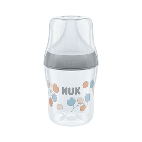 Nuk Perfect Match Biberón Silicona Gris 0m+ 150ml
