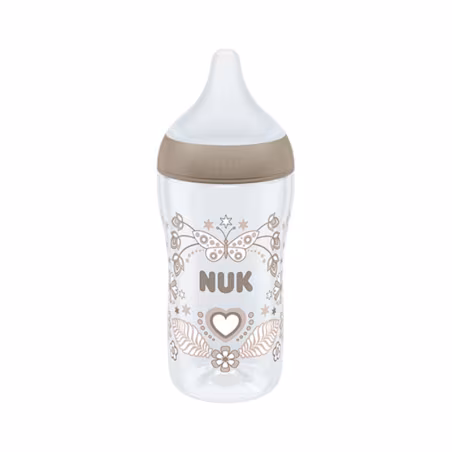 Nuk Perfect Match Silicone Baby Bottle Hearts 3m+ 260ml