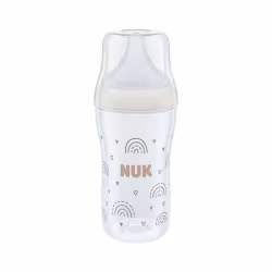 Nuk Perfect Match Biberón Silicona Arcoíris 3m+ 260ml