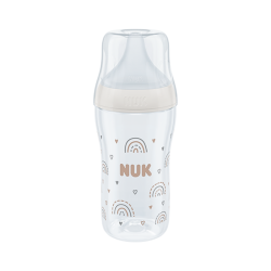 Nuk Perfect Match Silicone Baby Bottle Rainbows 3m+ 260ml