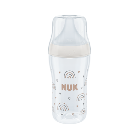 Nuk Perfect Match Biberão Silicone Arco-Íris 3m+ 260ml