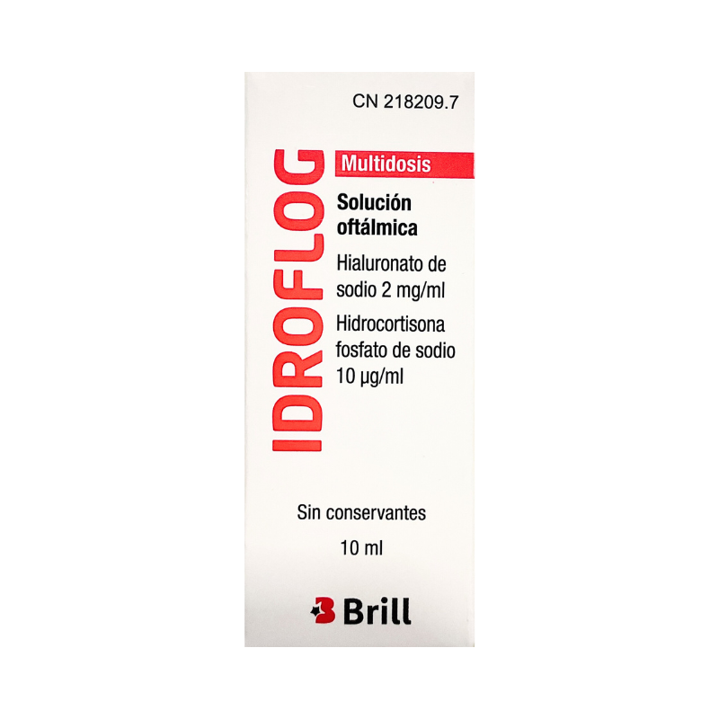 Idroflog Solução Oftálmica 10ml