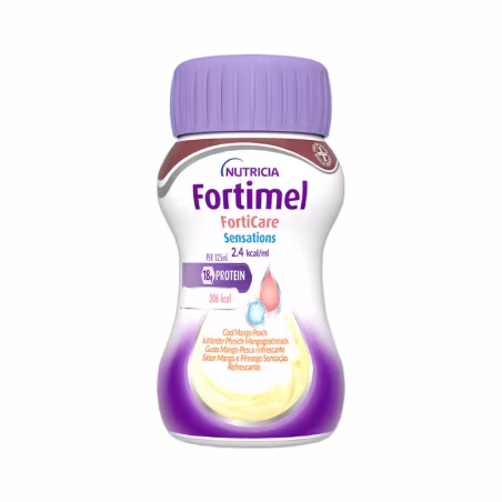 Fortimel Forticare Pêche/Mangue 4x125ml