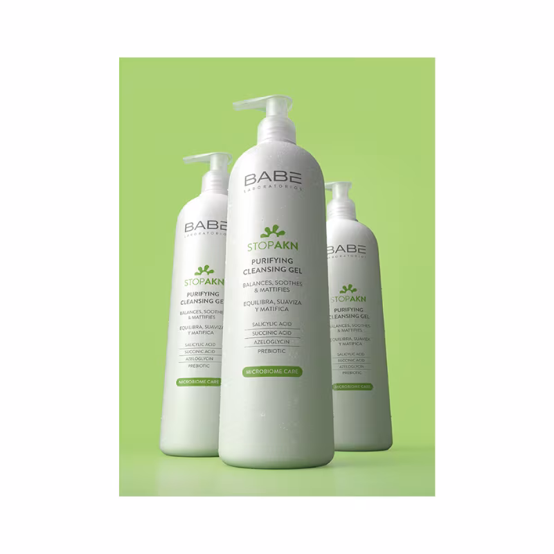 Babé Stop AKN Gel de Limpeza Purificante 400ml