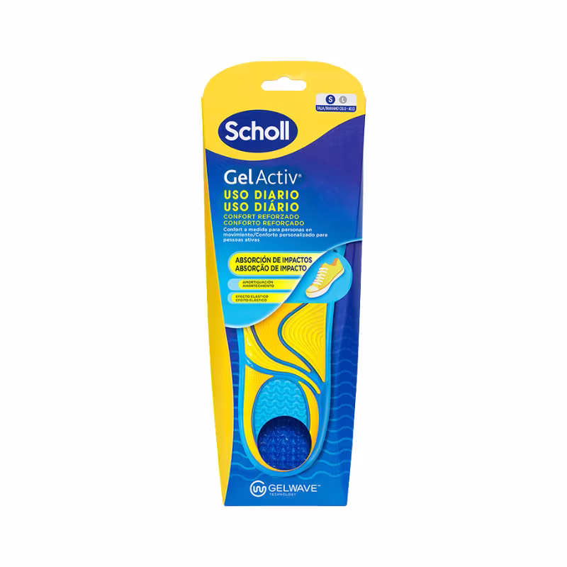 Scholl Gelactiv Plantillas Uso Diario Mujer 35.5-40.5 2 unidades