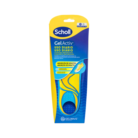 Scholl Gelactiv Plantillas Uso Diario Mujer 35.5-40.5 2 unidades