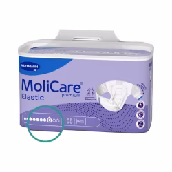 Molicare Premium Elastic 8 Gotas Tam S 26 unidades