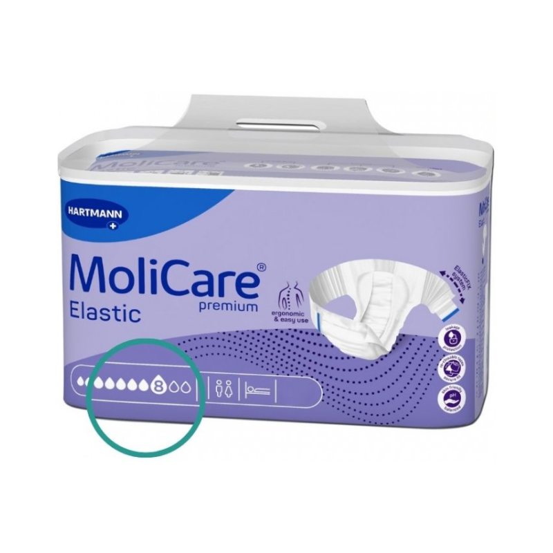Molicare Premium Elastic 8 Drops Size S 26units