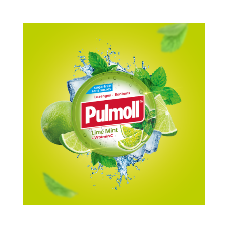 Pulmoll Caramelos Lima y Menta 45g