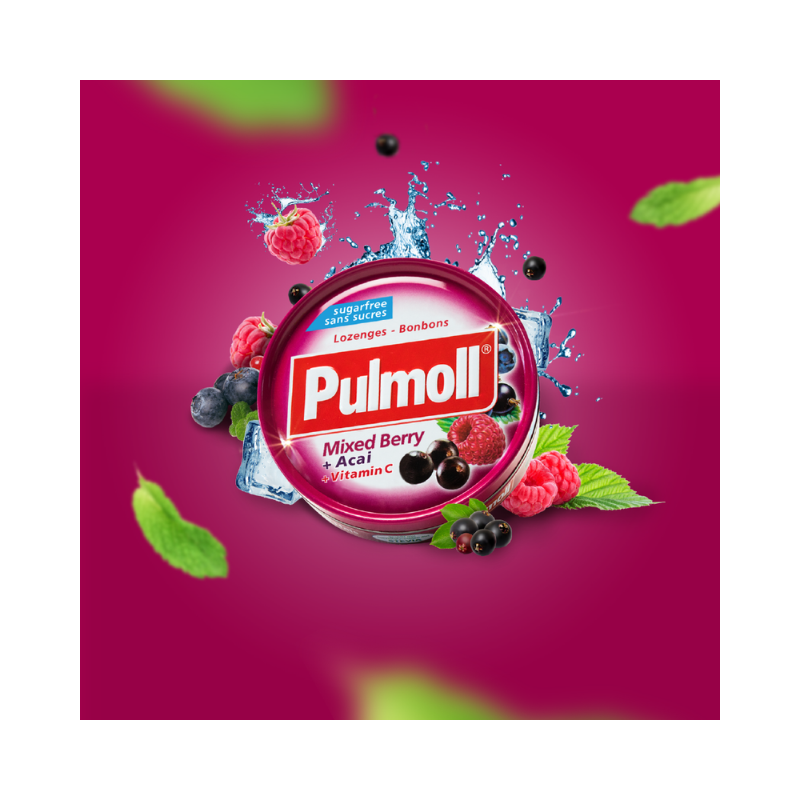 Pulmoll Wild Fruit Candies 45g