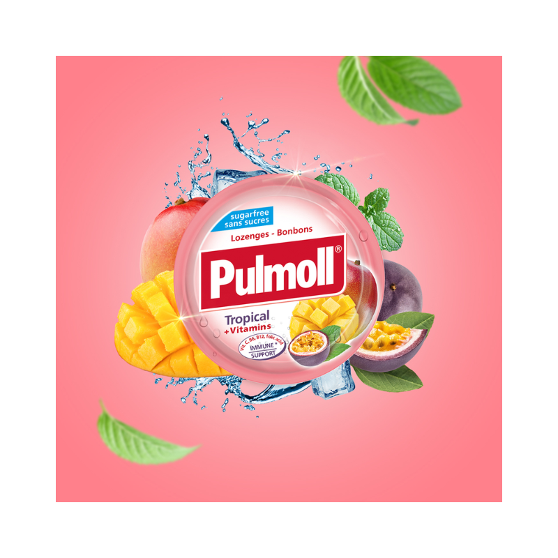 Pulmoll Tropical Candies 45g