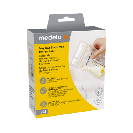 Medela Bolsas Almacenamiento Leche Materna 25 unidades