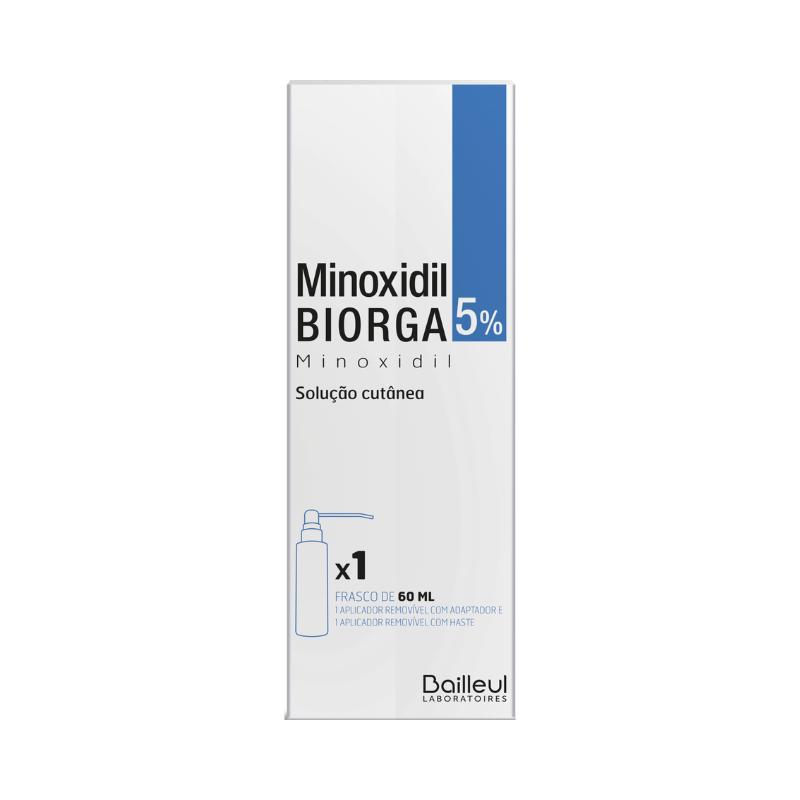 Minoxidil Biorga 5% Cutaneous Solution 60ml