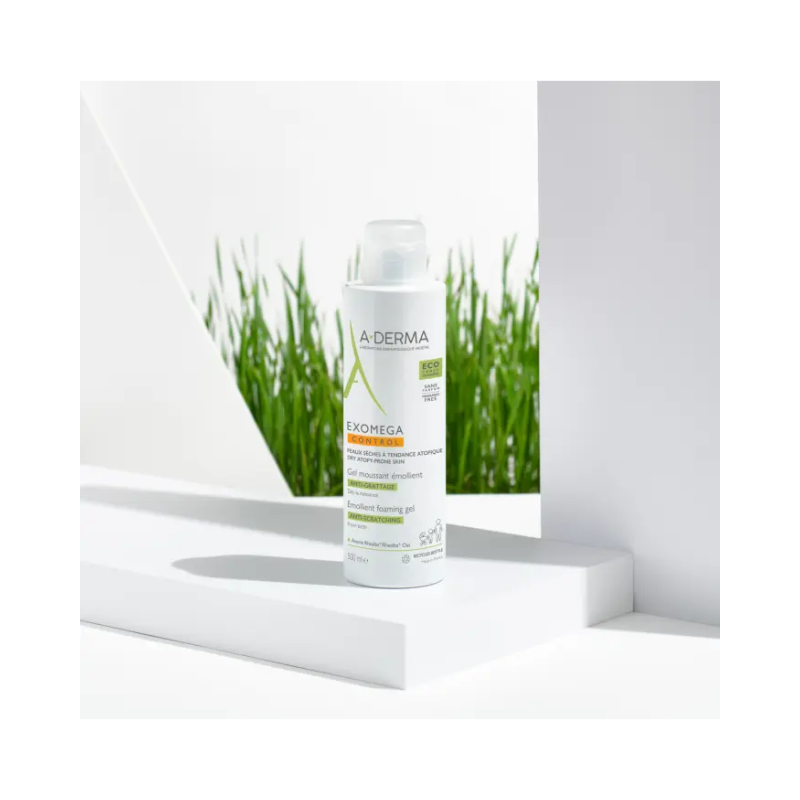 A-Derma Exomega Control Gel Espuma Emoliente 200ml