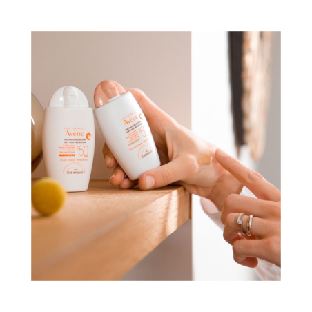 Avène Solar Fluido Mineral com Cor SPF 50+ 40ml Avène Solar Fluido Mineral com Cor SPF 50+ 40ml