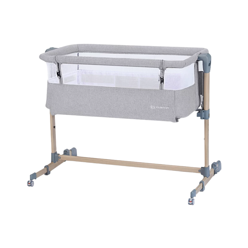 Kinderkraft Neste Air Berço Cinzento Wood
