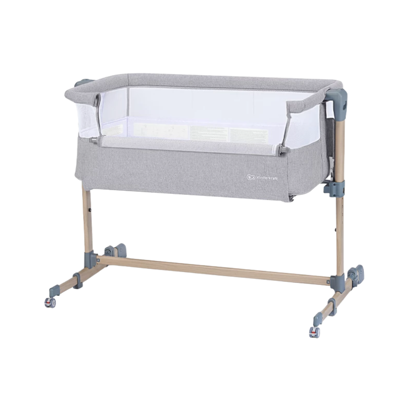 Kinderkraft Neste Air Berceau Gris Bois