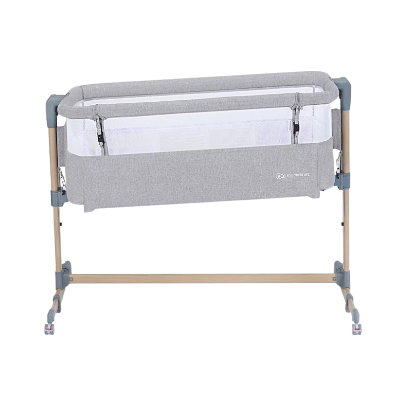 Kinderkraft Neste Air Crib Gray Wood
