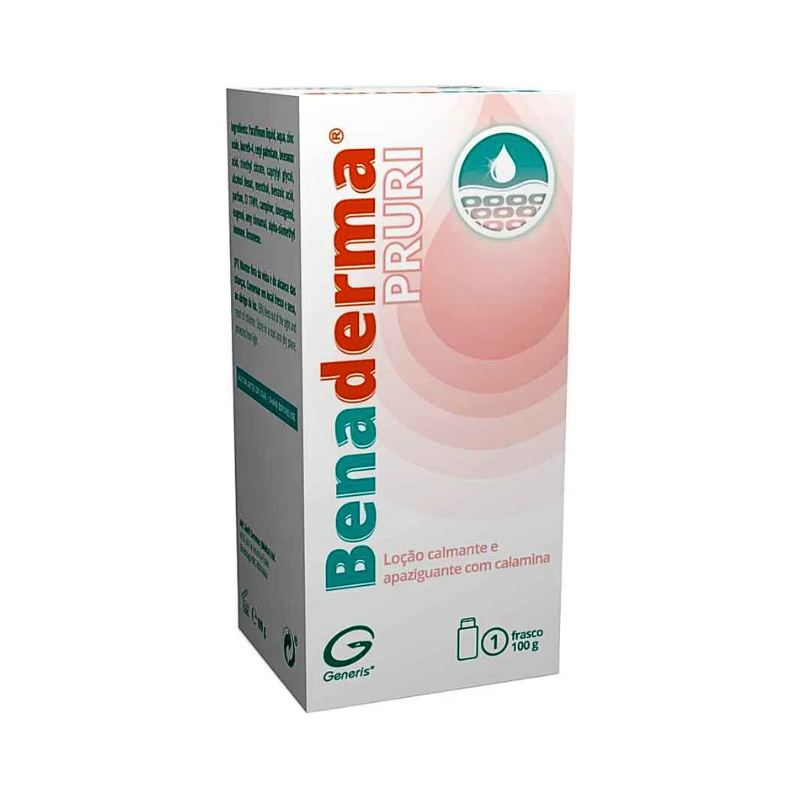 Benaderma Pruri Suspensão Tópica 8% 100g