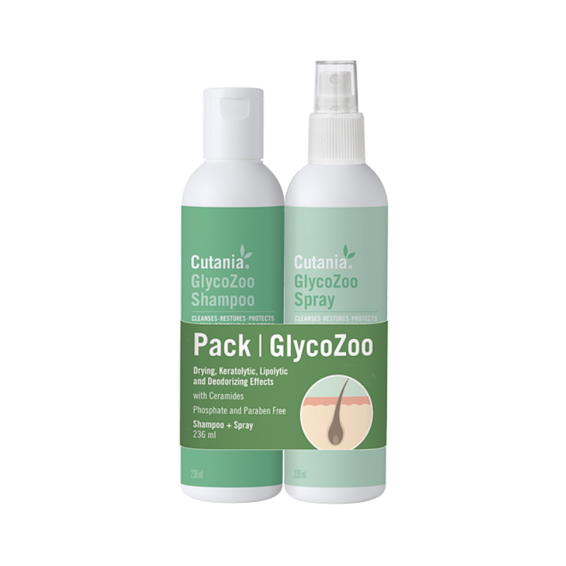 Cutania GlycoZoo Pack Champô 236ml + Spray 236ml