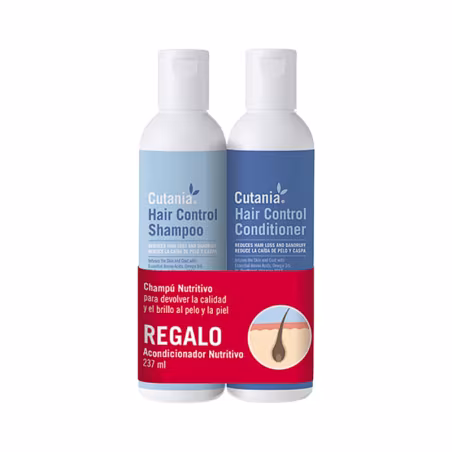 Cutania Hair Control Pack Champô + Condicionador 236ml