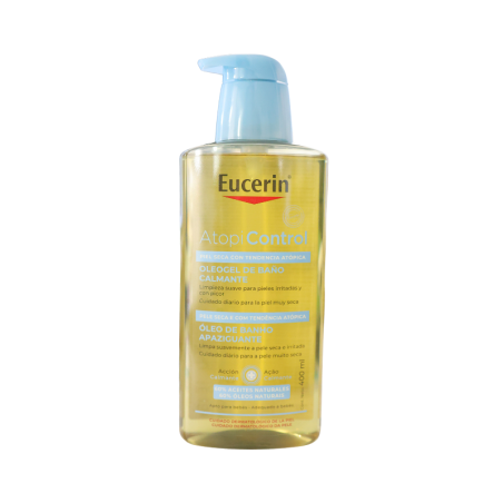 Eucerin AtopiControl OleoGel de Baño Calmante 400ml Eucerin AtopiControl OleoGel de Baño Calmante 400ml